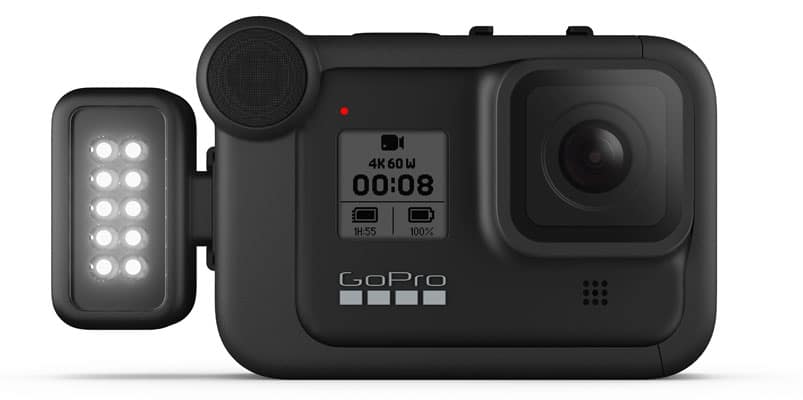 complemento para luz go pro 8
