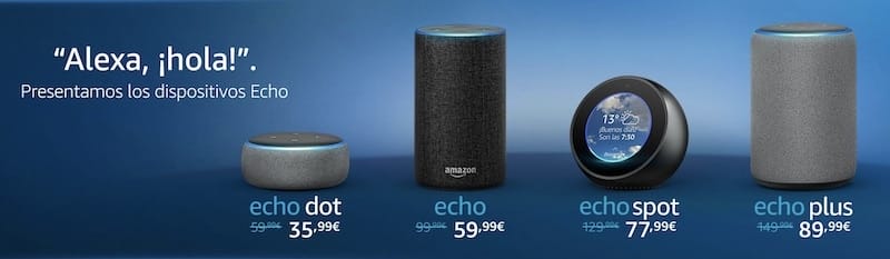 series altavoces alexa amazon