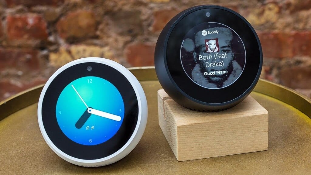 echo spot altavoz inteligente con pantalla de amazon